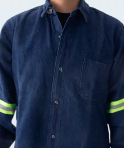 Alternative view of Camisa de Mezclilla Reflejante