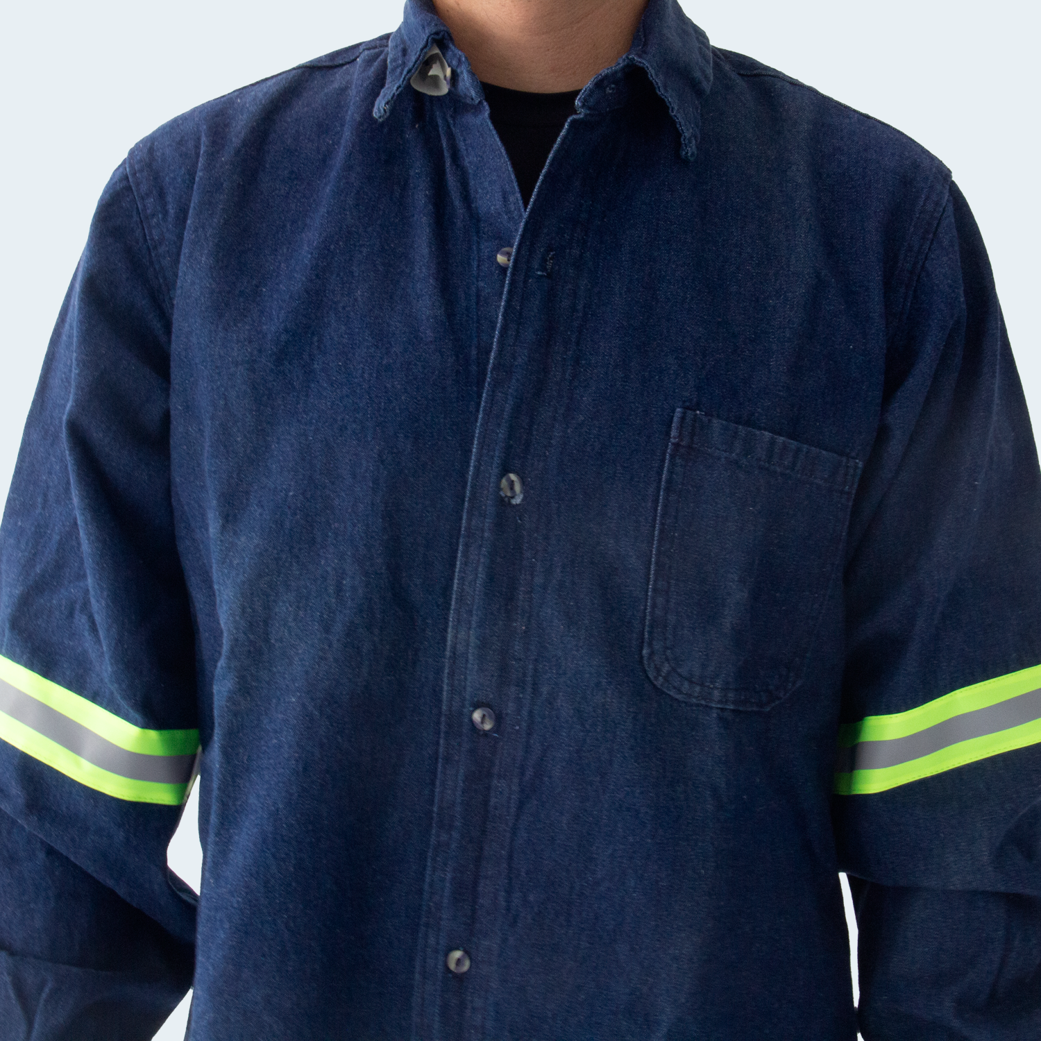 Camisa de Mezclilla Reflejante - Imagen 2
