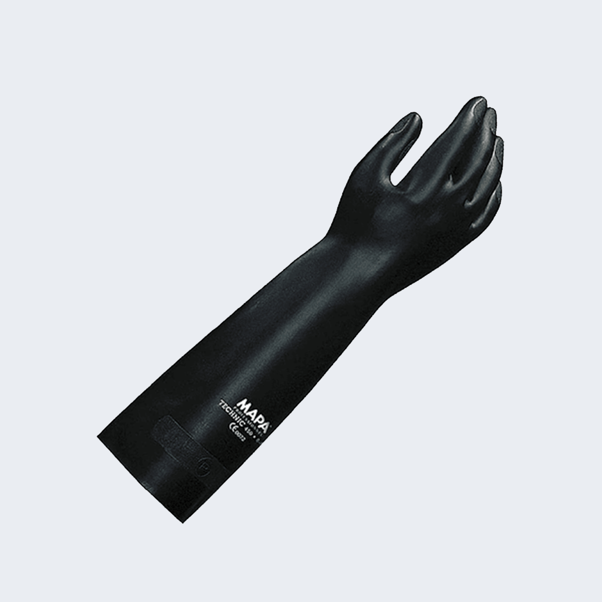 Juego guantes talla 8 negro 1 par Mapa technic 450