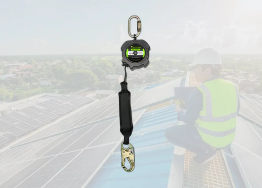 retráctiles o líneas de vida priosa