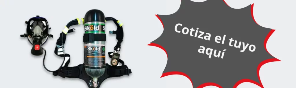 SCBA equipo de respiración autónoma SKOLD PRIOSA