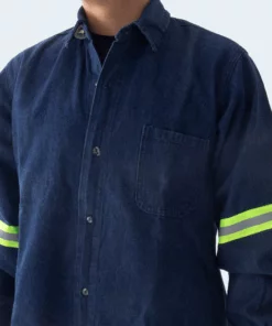 Camisa de Mezclilla Reflejante