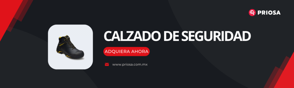 Banner de vida util del calzado industrial