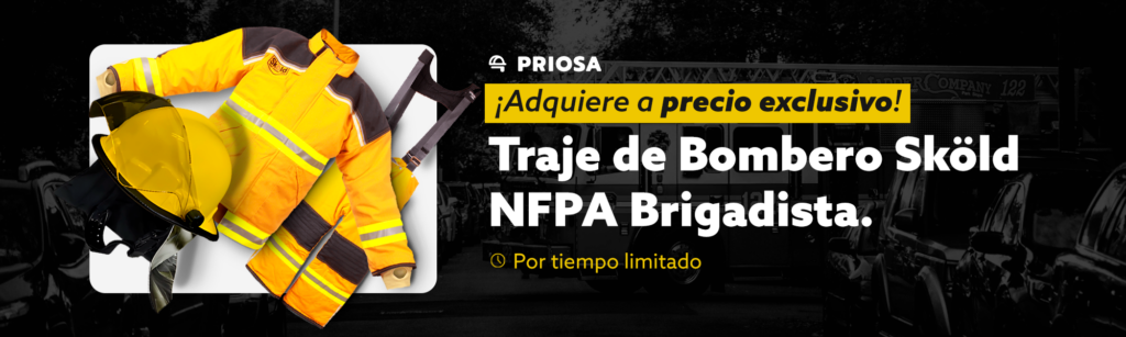 Traje de Bombero Sköld NFPA brigadista
